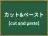 カット&ペースト