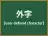外字