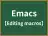 Emacs
