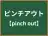ピンチアウト