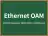 Ethernet OAM