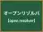 オープンリゾルバ