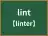 lint
