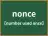 nonce
