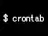 crontab